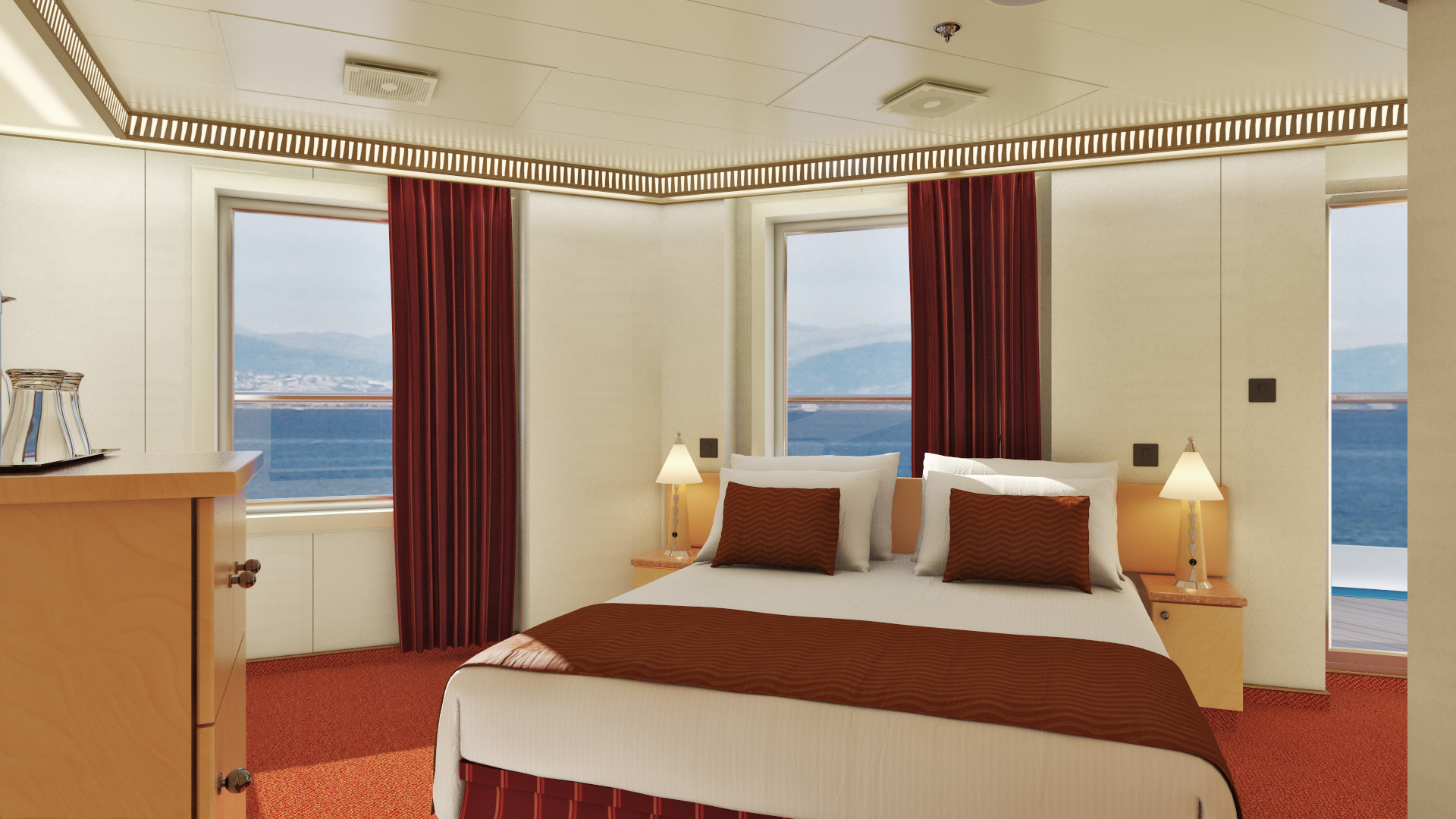Cabine Premium avec balcon panoramique-[9C]