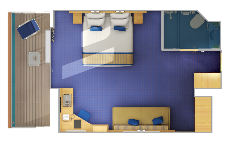 Cabine Premium avec balcon-[9B]