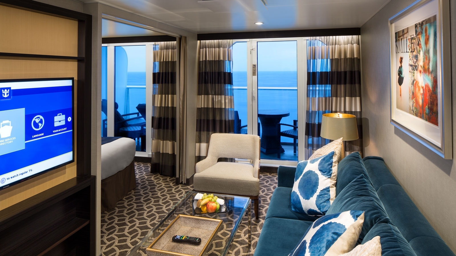 Grande suite avec grand balcon à une chambre-[GB]