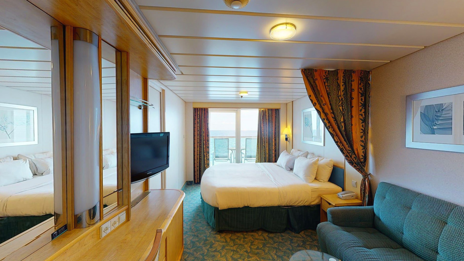 Cabine avec balcon – Garantie-[XB]