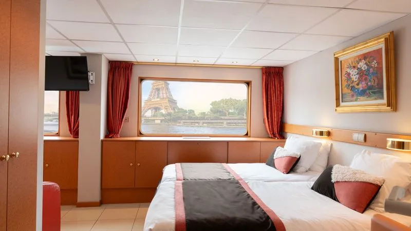 CABINE DE CATEGORIE C AVEC DEUX LITS SEPARABLES SUR LE PONT PRINCIPAL-[C_GLS_PP]